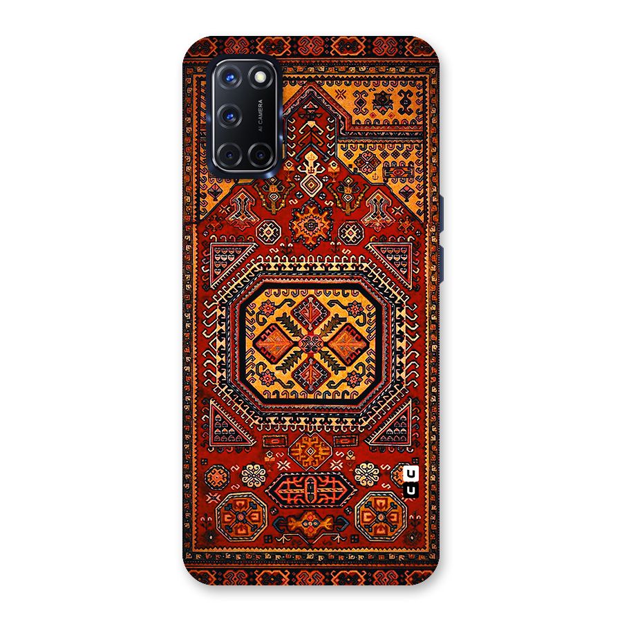 Classic Luxury Carpet Pattern Back Case for Oppo A52