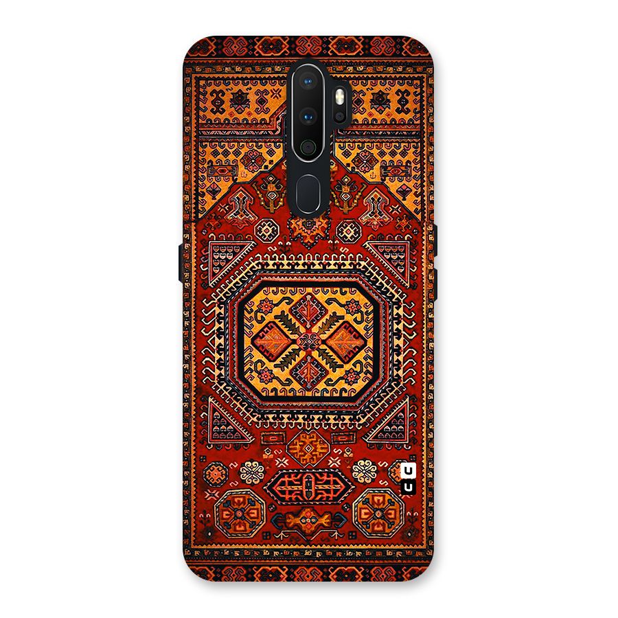 Classic Luxury Carpet Pattern Back Case for Oppo A5 (2020)