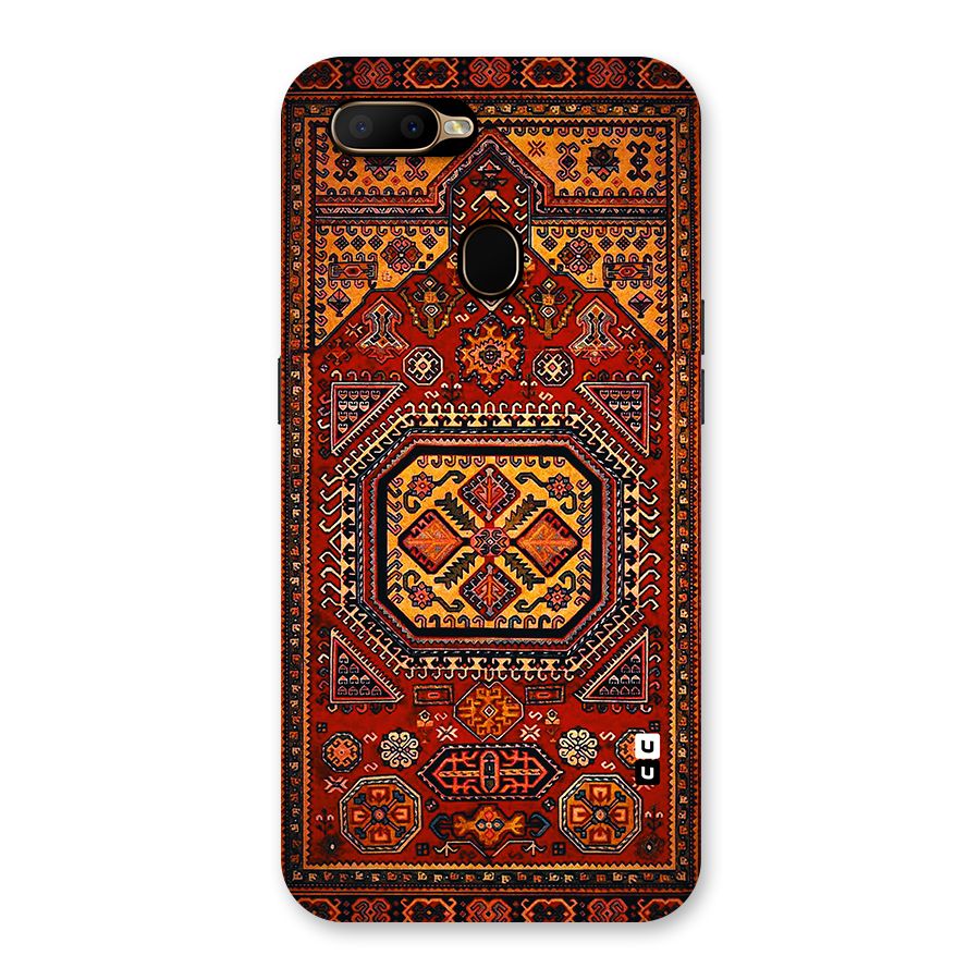 Classic Luxury Carpet Pattern Back Case for Oppo A5s