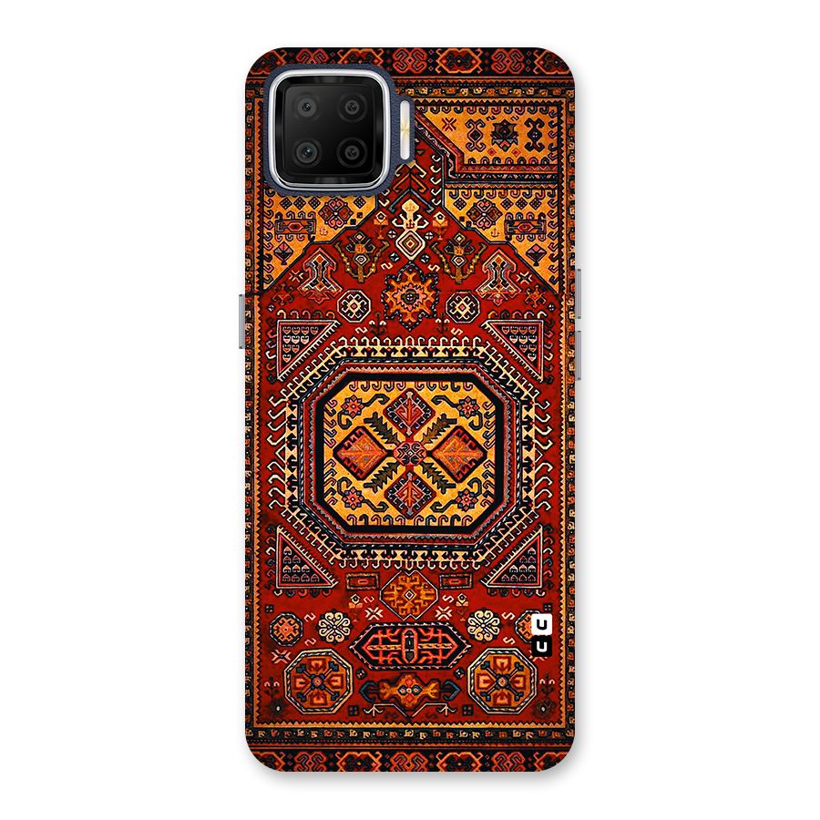 Classic Luxury Carpet Pattern Back Case for Oppo F17