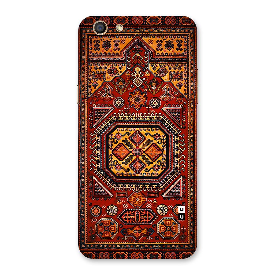 Classic Luxury Carpet Pattern Back Case for Oppo F3