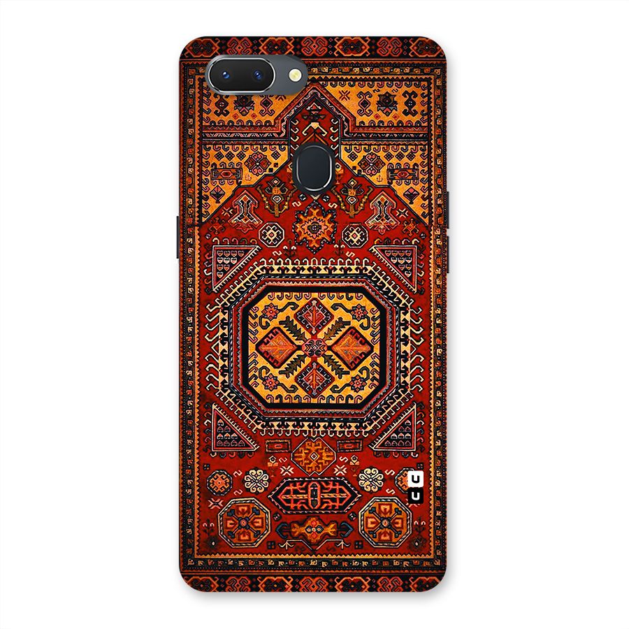 Classic Luxury Carpet Pattern Back Case for Oppo Realme 2