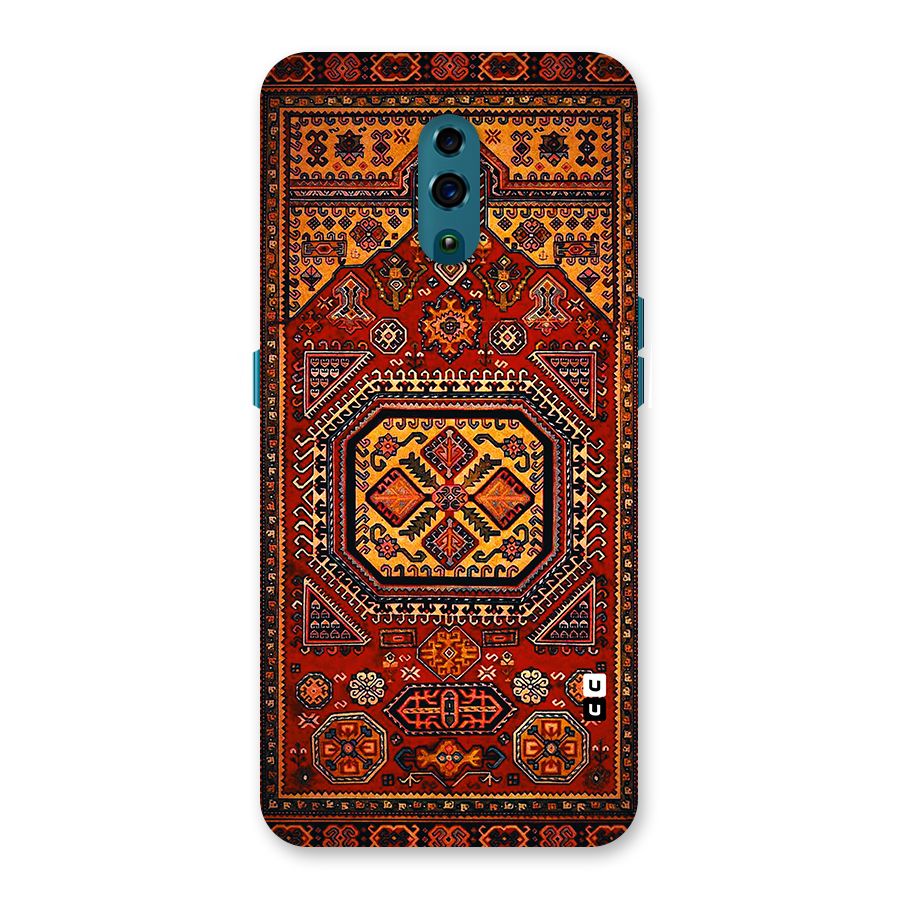 Classic Luxury Carpet Pattern Back Case for Oppo Reno