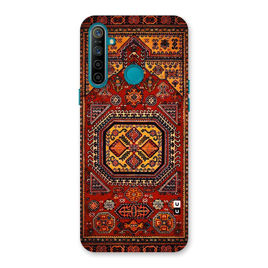 Classic Luxury Carpet Pattern Back Case for Realme 5i