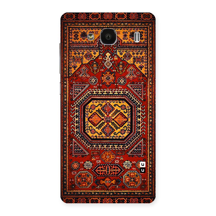 Classic Luxury Carpet Pattern Back Case for Redmi 2