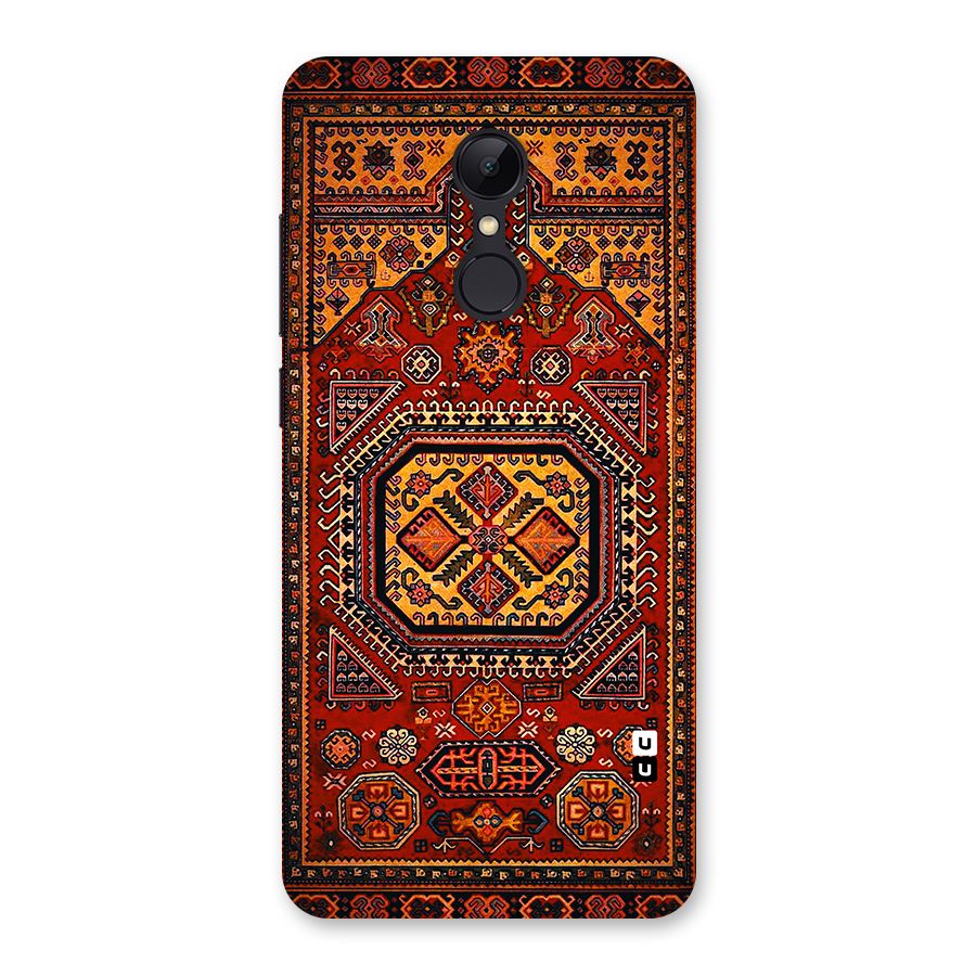 Classic Luxury Carpet Pattern Back Case for Redmi 5