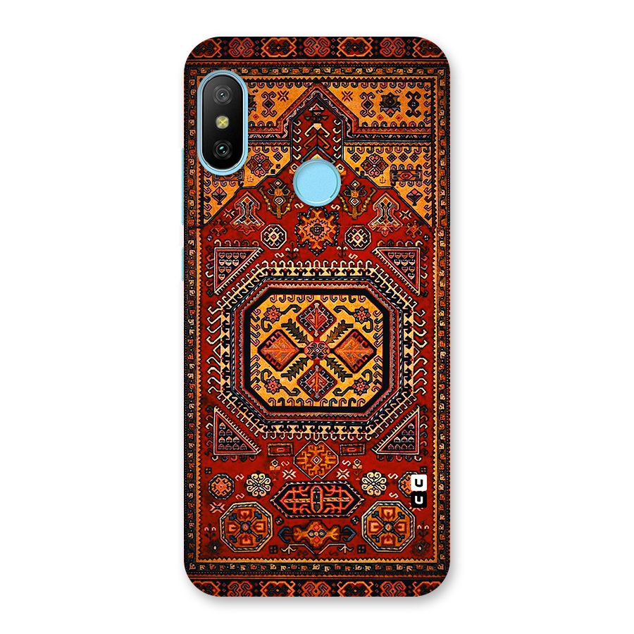 Classic Luxury Carpet Pattern Back Case for Redmi 6 Pro