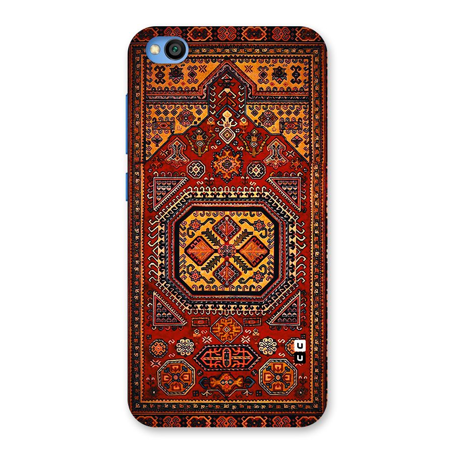 Classic Luxury Carpet Pattern Back Case for Redmi Go