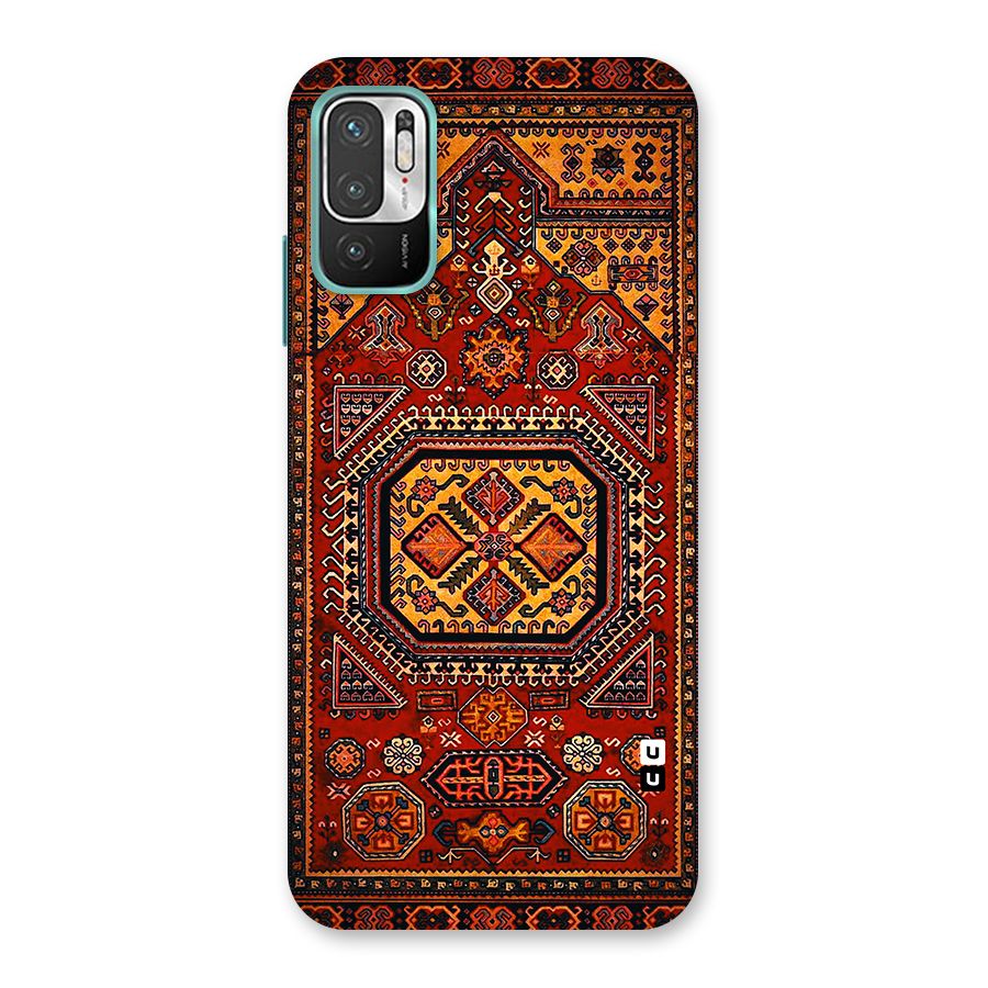 Classic Luxury Carpet Pattern Back Case for Redmi Note 10T 5G