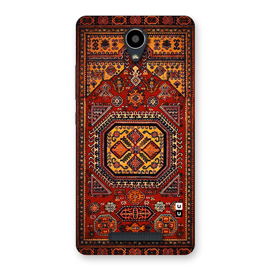 Classic Luxury Carpet Pattern Back Case for Redmi Note 2