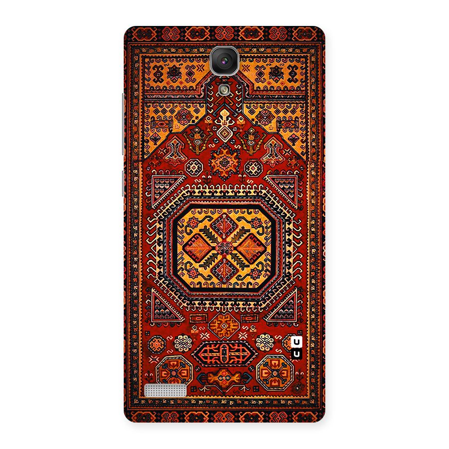 Classic Luxury Carpet Pattern Back Case for Redmi Note Prime