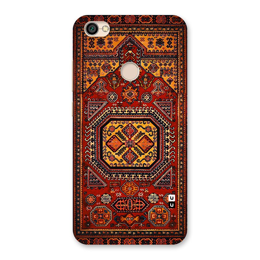 Classic Luxury Carpet Pattern Back Case for Redmi Y1 2017