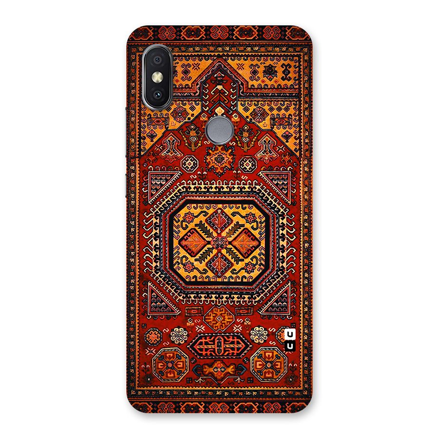 Classic Luxury Carpet Pattern Back Case for Redmi Y2