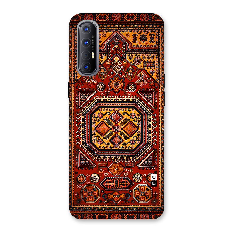 Classic Luxury Carpet Pattern Back Case for Reno3 Pro