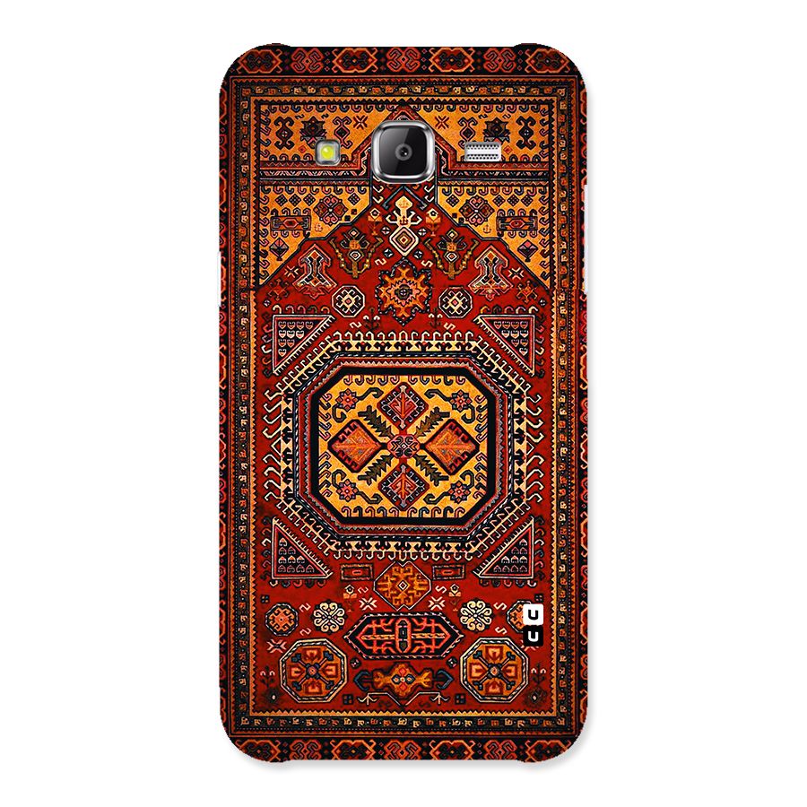 Classic Luxury Carpet Pattern Back Case for Samsung Galaxy J2 Prime
