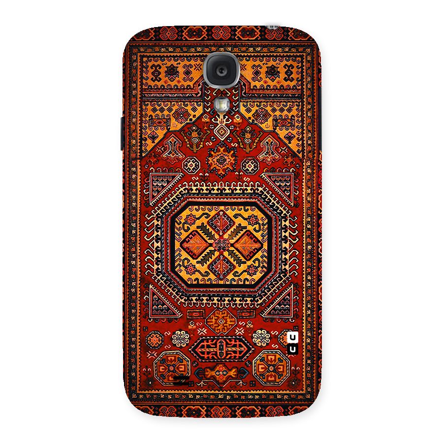 Classic Luxury Carpet Pattern Back Case for Samsung Galaxy S4