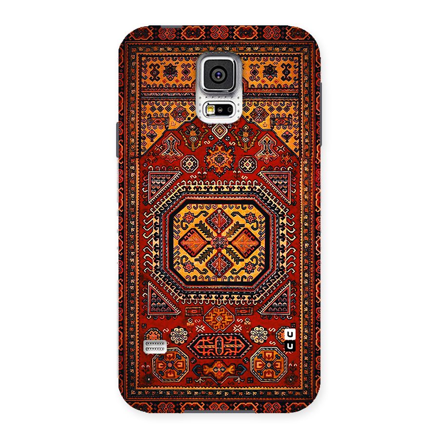 Classic Luxury Carpet Pattern Back Case for Samsung Galaxy S5