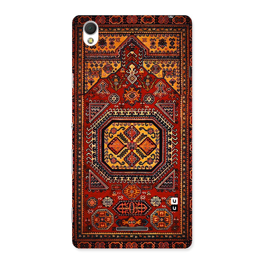Classic Luxury Carpet Pattern Back Case for Sony Xperia T3