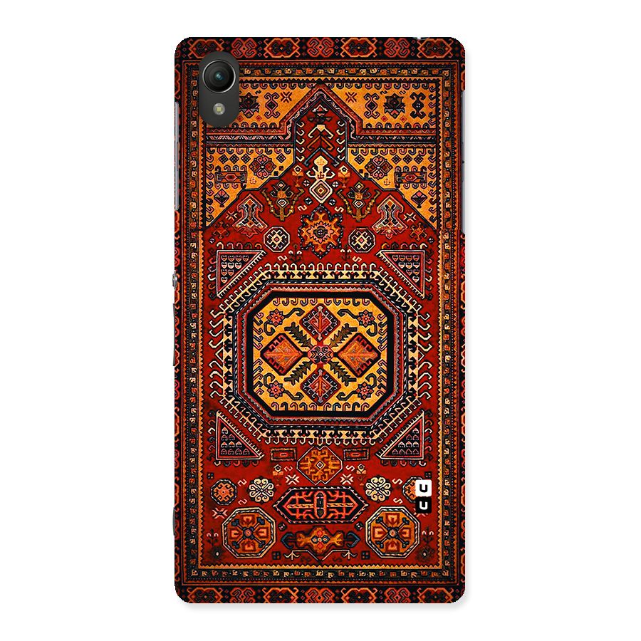 Classic Luxury Carpet Pattern Back Case for Sony Xperia Z2