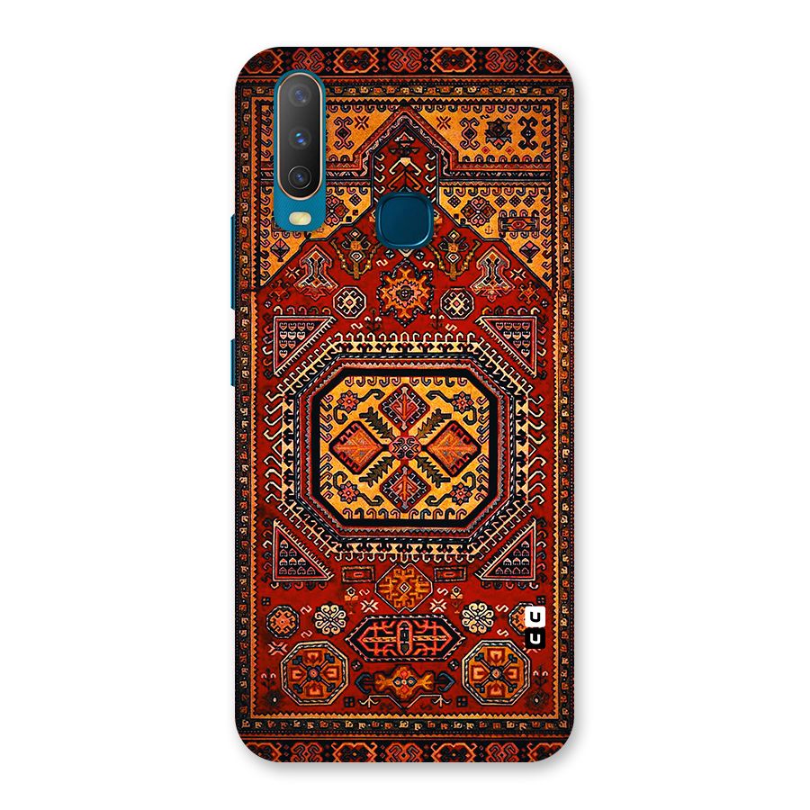Classic Luxury Carpet Pattern Back Case for Vivo Y11