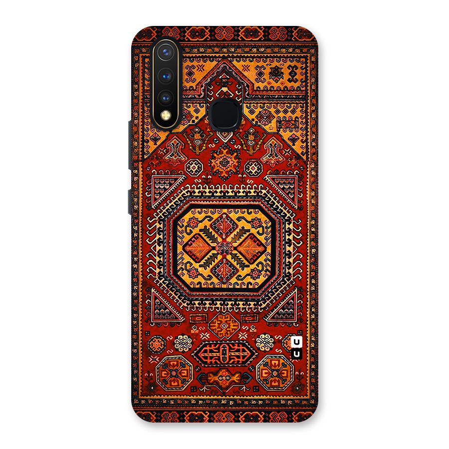 Classic Luxury Carpet Pattern Back Case for Vivo Y19