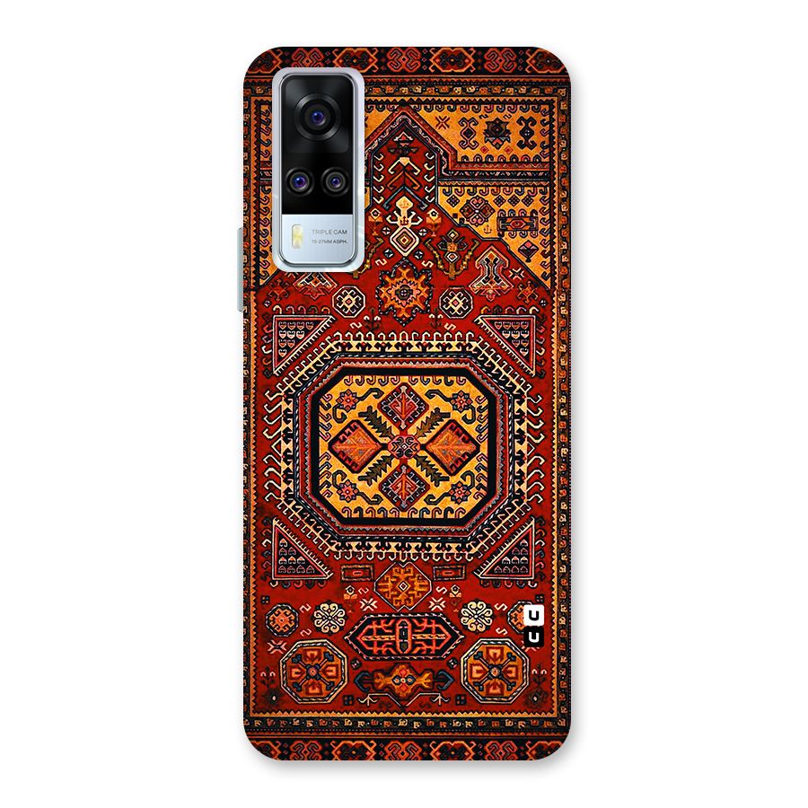 Classic Luxury Carpet Pattern Back Case for Vivo Y31