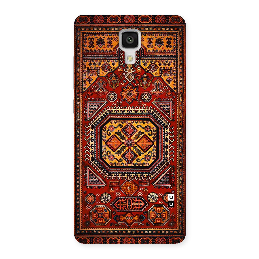 Classic Luxury Carpet Pattern Back Case for Xiaomi Mi 4