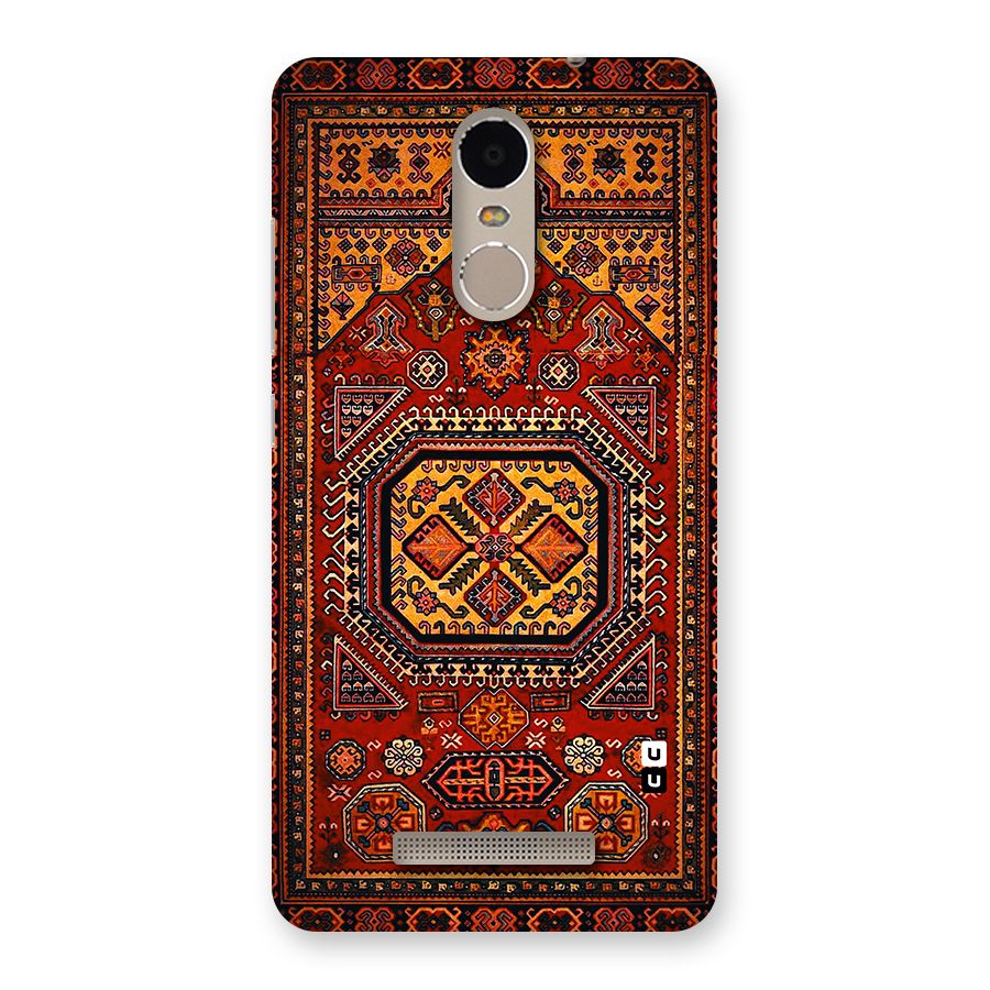 Classic Luxury Carpet Pattern Back Case for Xiaomi Redmi Note 3