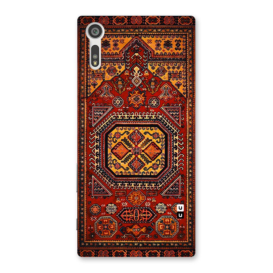Classic Luxury Carpet Pattern Back Case for Xperia XZ