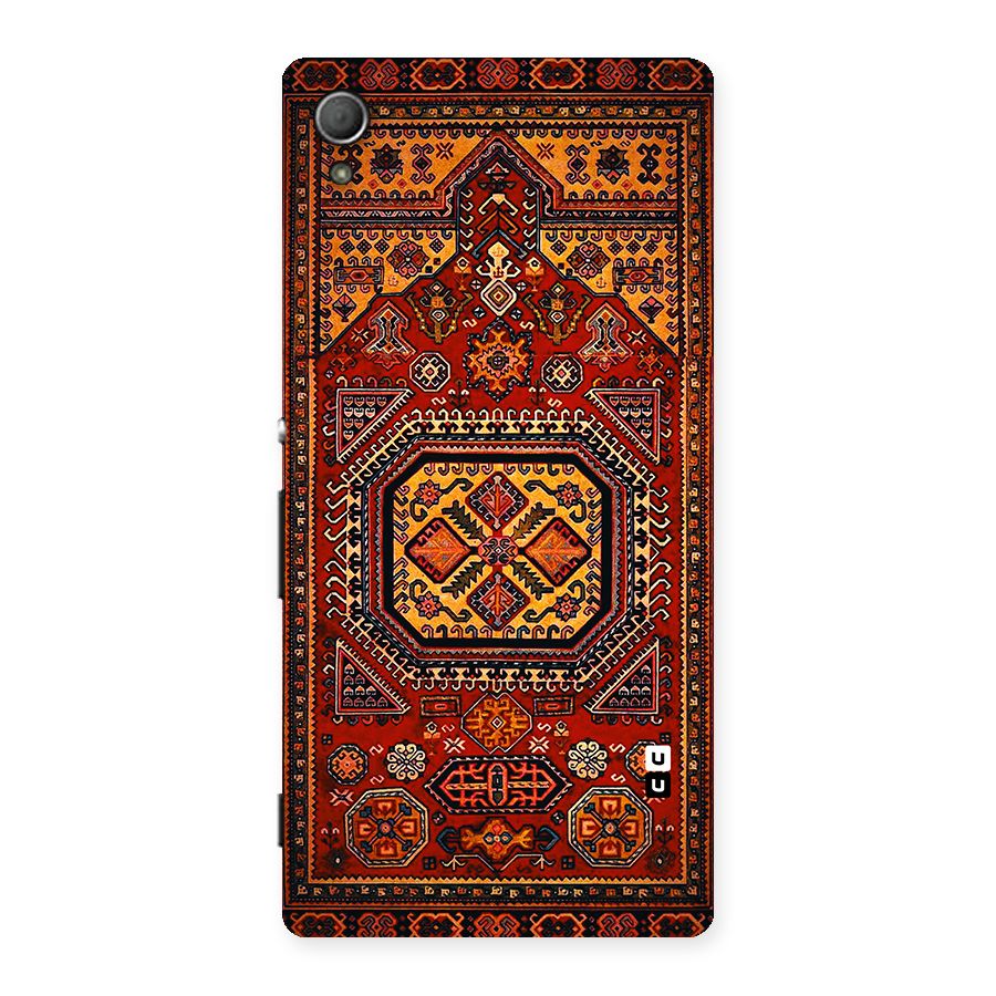 Classic Luxury Carpet Pattern Back Case for Xperia Z3 Plus