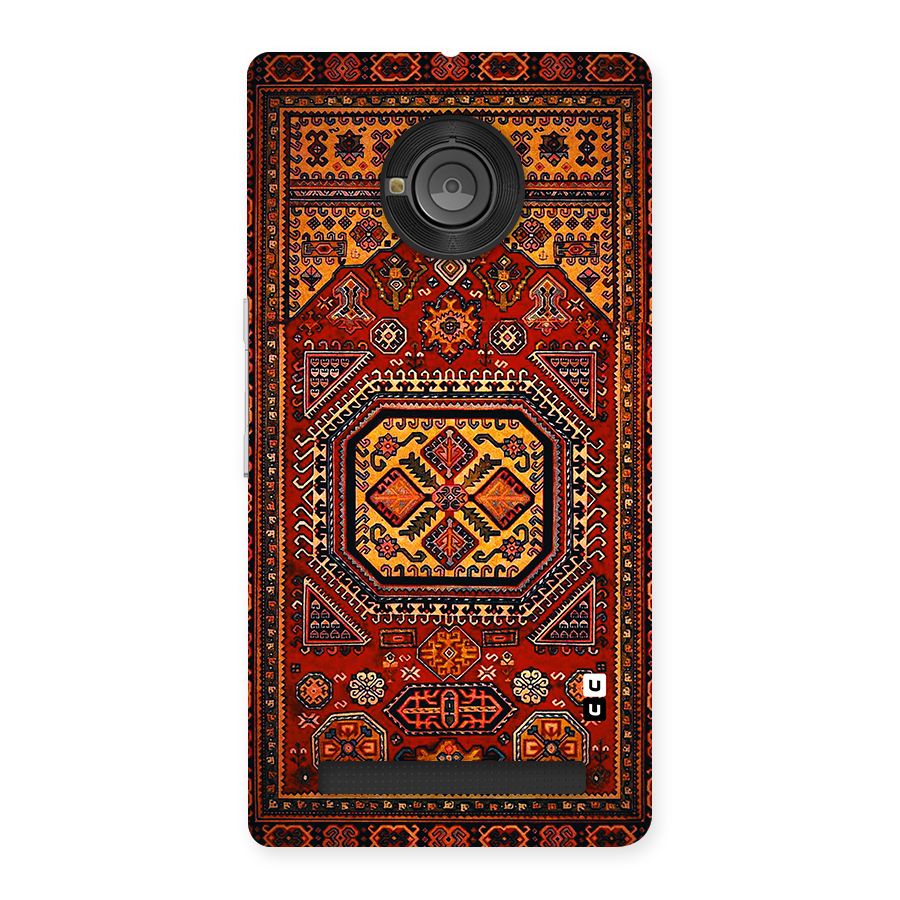 Classic Luxury Carpet Pattern Back Case for Yu Yunique
