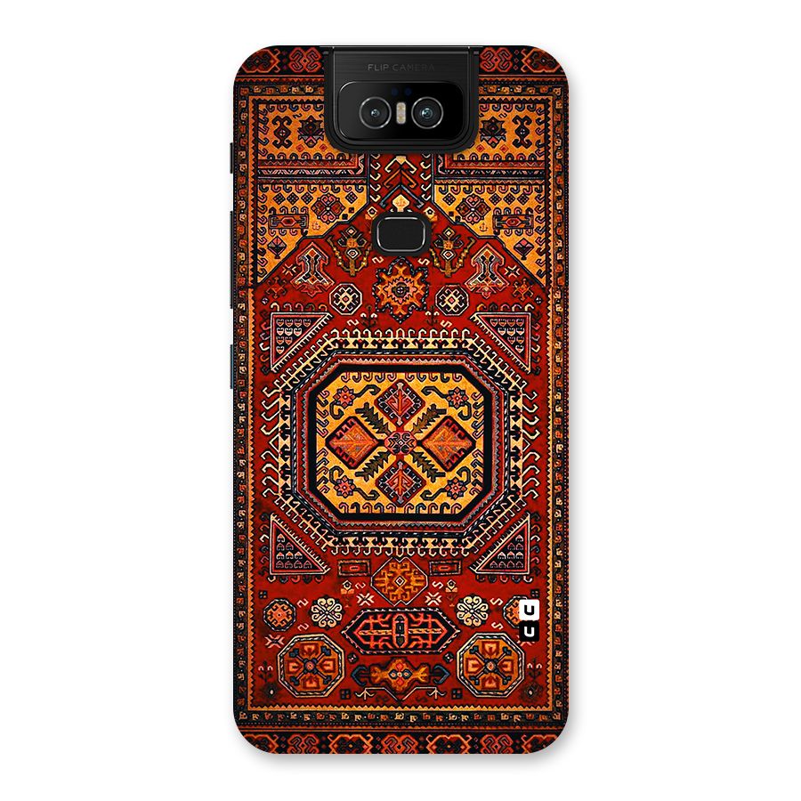 Classic Luxury Carpet Pattern Back Case for Zenfone 6z