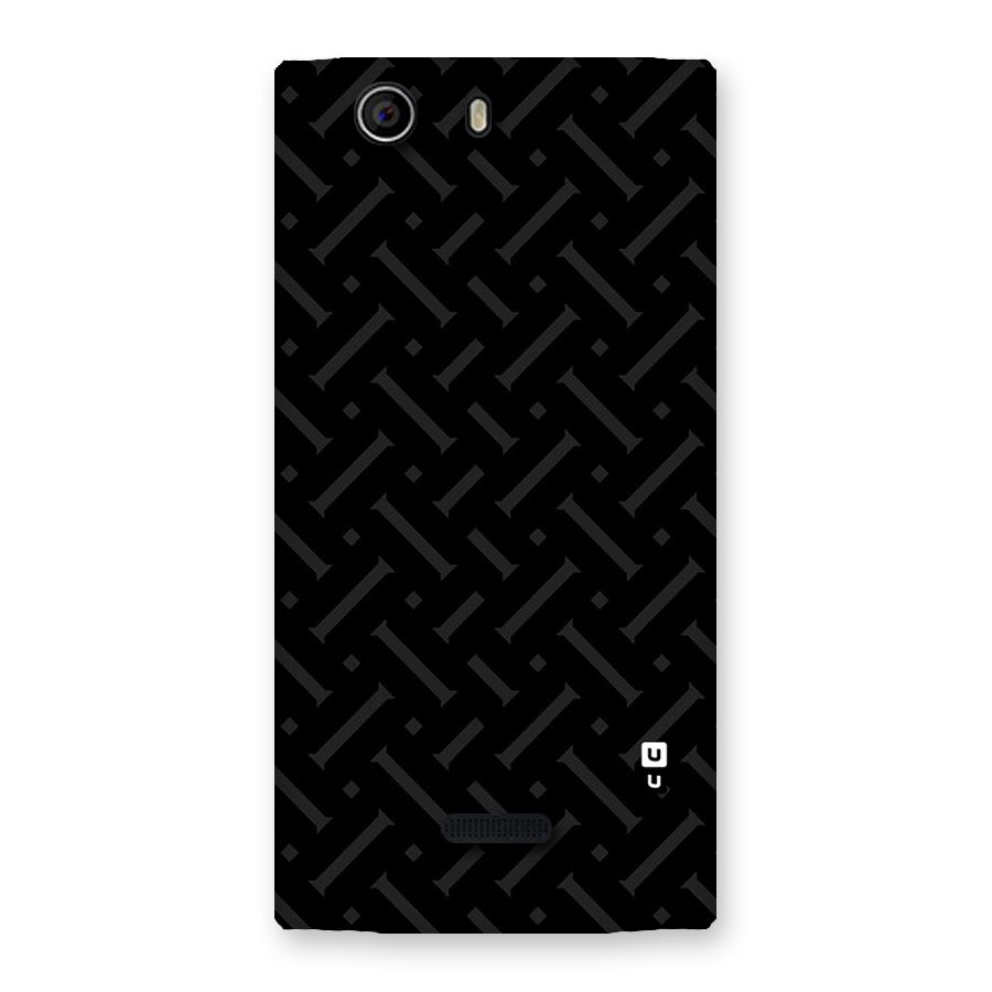 Classic Pipes Pattern Back Case for Canvas Nitro 2 E311