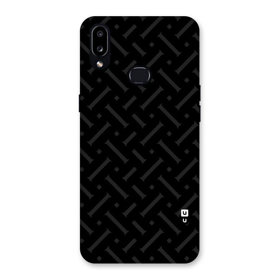 Classic Pipes Pattern Back Case for Galaxy A10s