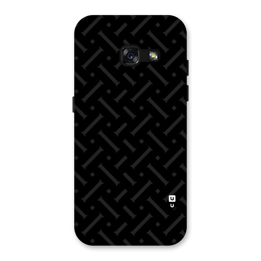 Classic Pipes Pattern Back Case for Galaxy A3 (2017)