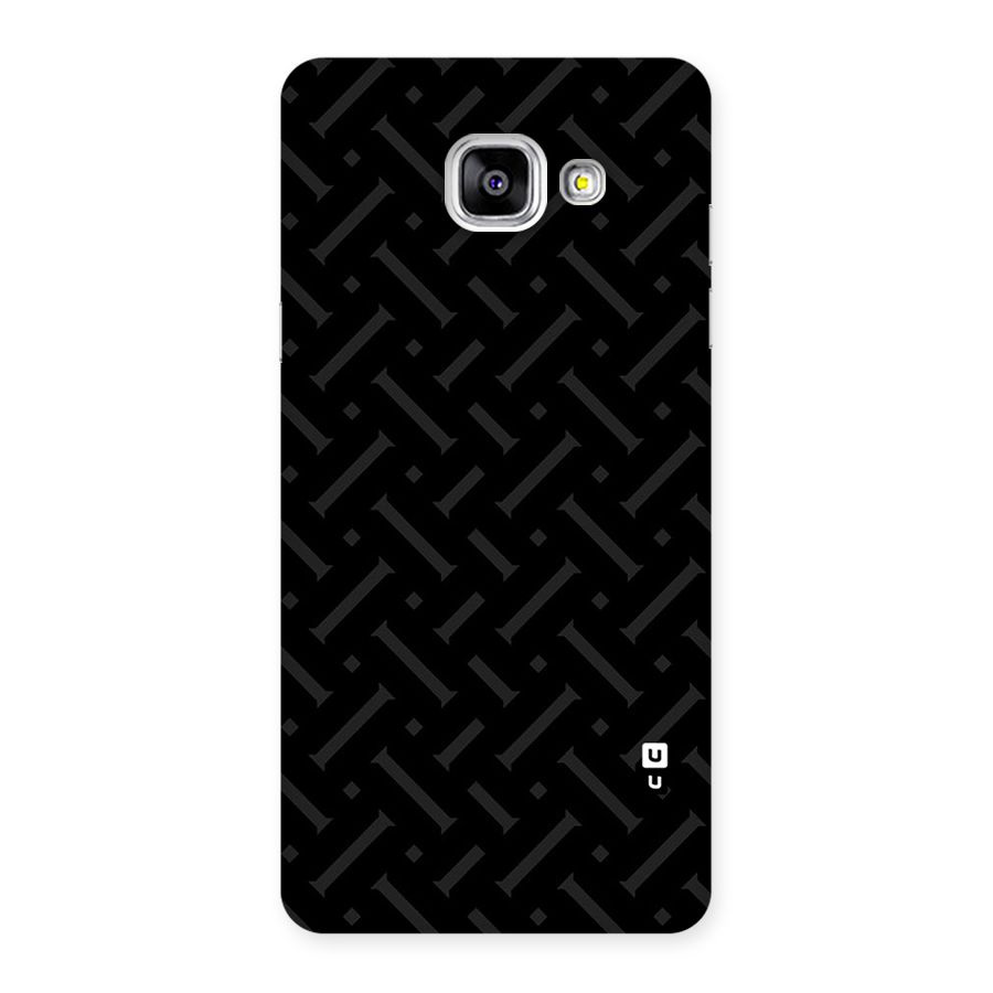 Classic Pipes Pattern Back Case for Galaxy A5 2016