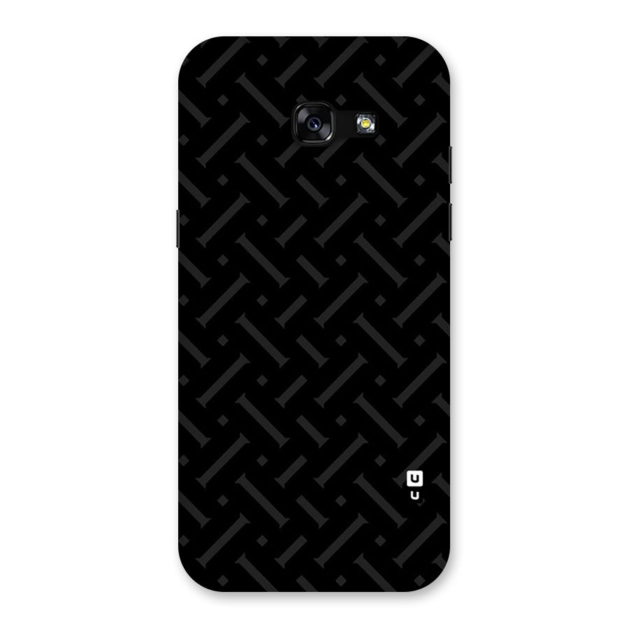 Classic Pipes Pattern Back Case for Galaxy A5 2017
