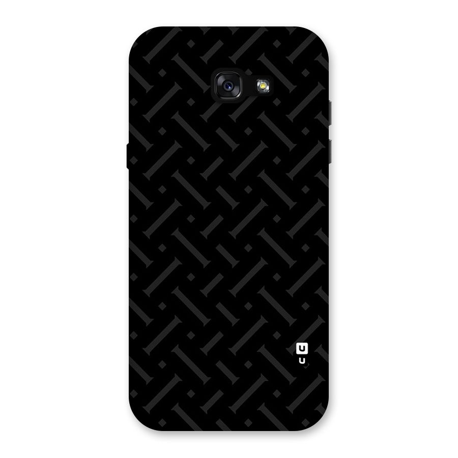 Classic Pipes Pattern Back Case for Galaxy A7 (2017)