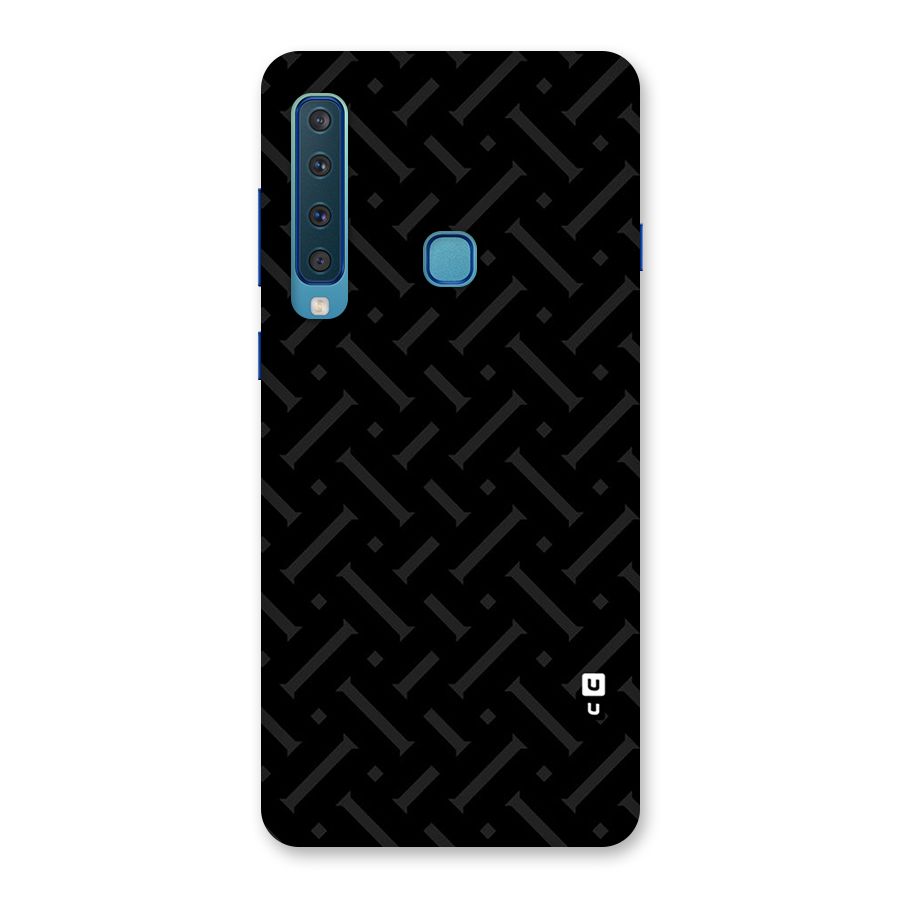 Classic Pipes Pattern Back Case for Galaxy A9 (2018)