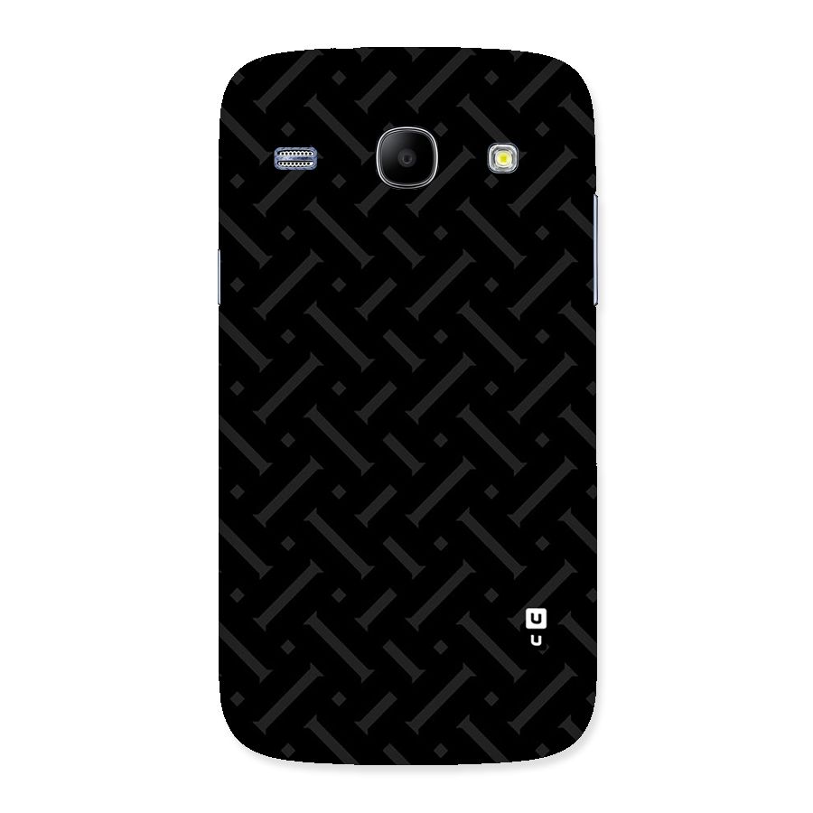 Classic Pipes Pattern Back Case for Galaxy Core