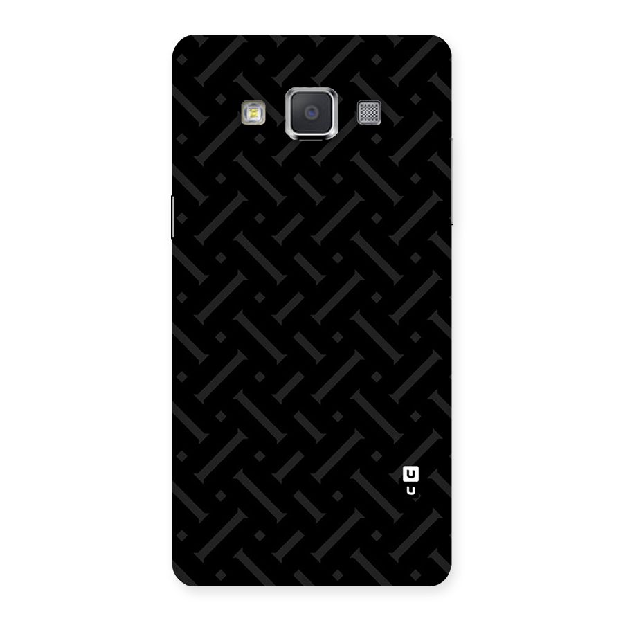 Classic Pipes Pattern Back Case for Galaxy Grand Max