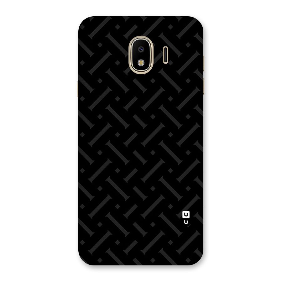 Classic Pipes Pattern Back Case for Galaxy J4