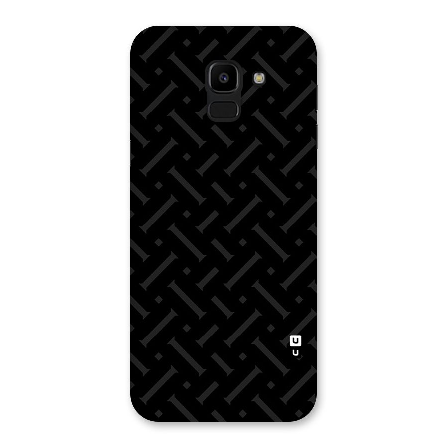 Classic Pipes Pattern Back Case for Galaxy J6