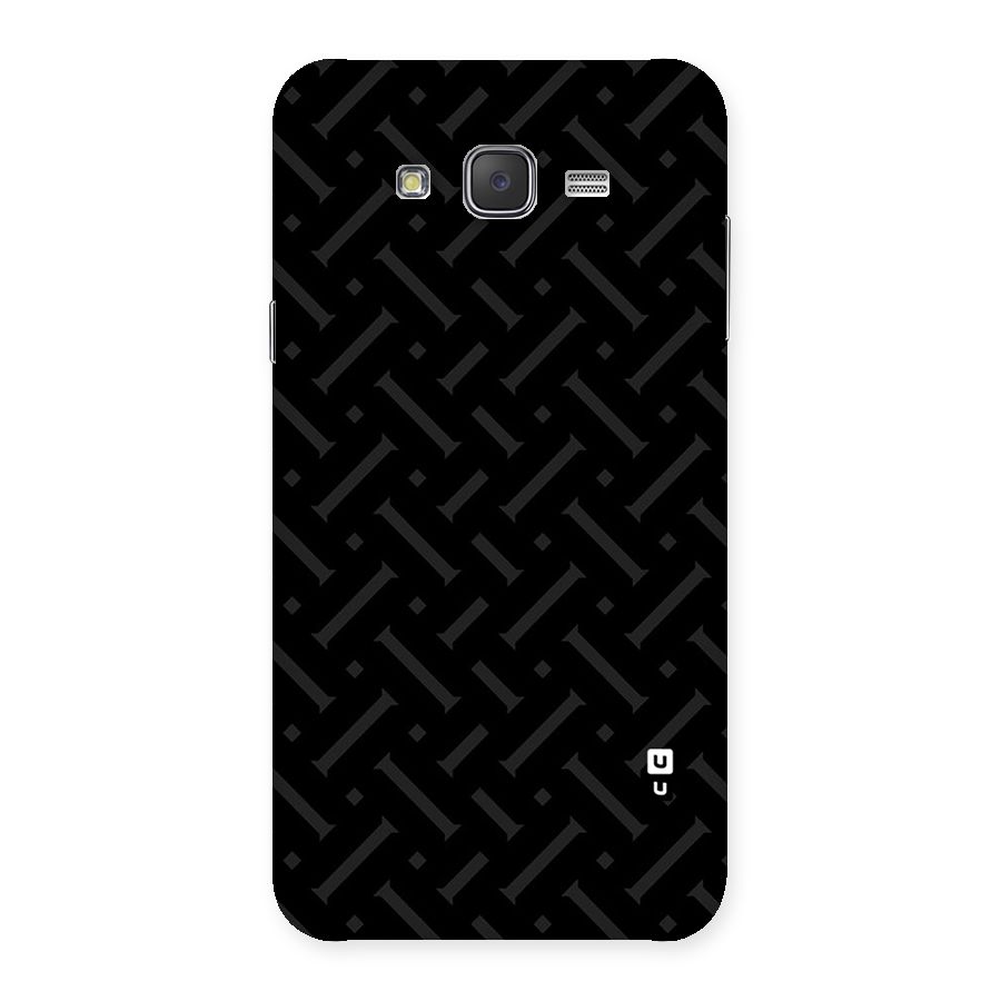 Classic Pipes Pattern Back Case for Galaxy J7