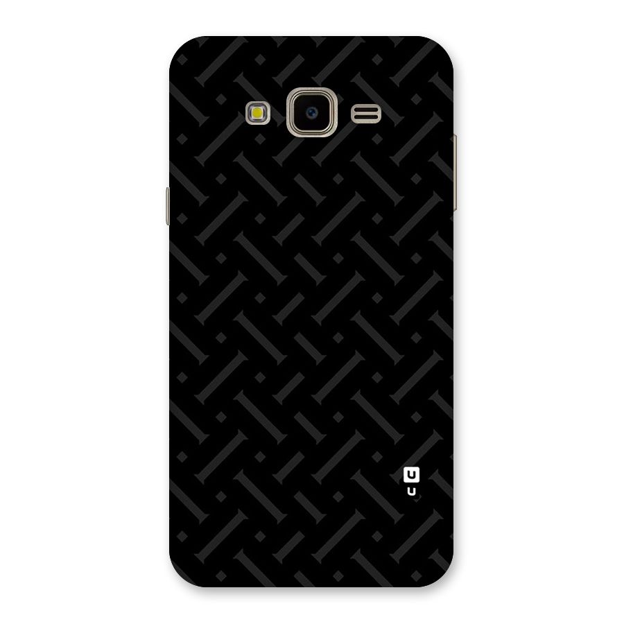 Classic Pipes Pattern Back Case for Galaxy J7 Nxt