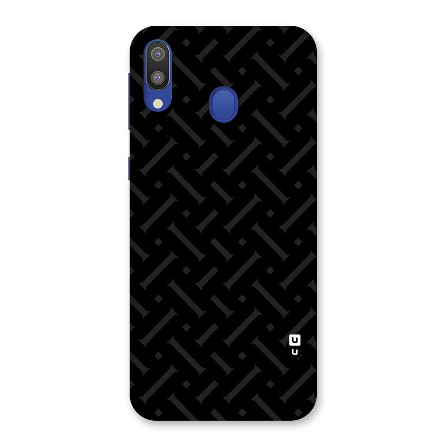 Classic Pipes Pattern Back Case for Galaxy M20