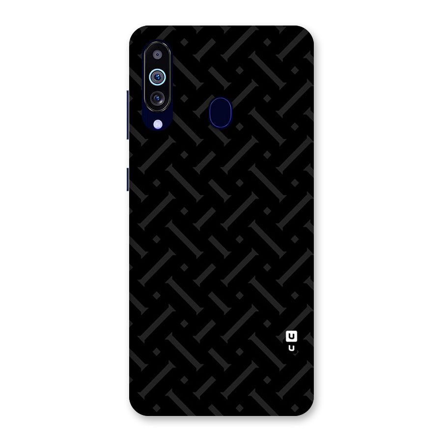 Classic Pipes Pattern Back Case for Galaxy M40