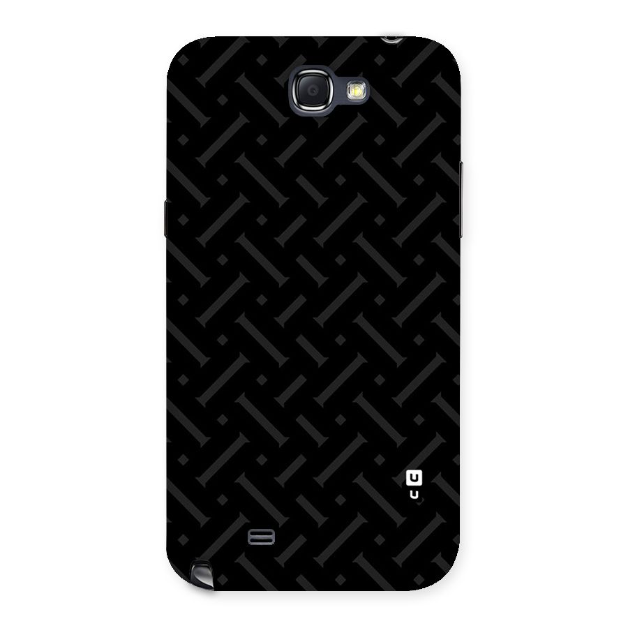 Classic Pipes Pattern Back Case for Galaxy Note 2