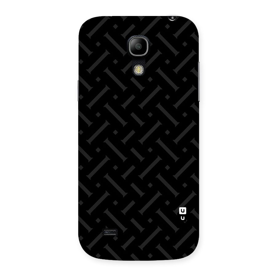 Classic Pipes Pattern Back Case for Galaxy S4 Mini