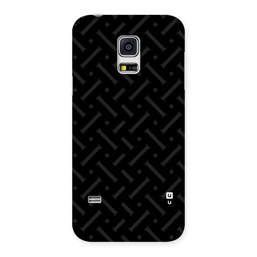 Classic Pipes Pattern Back Case for Galaxy S5 Mini